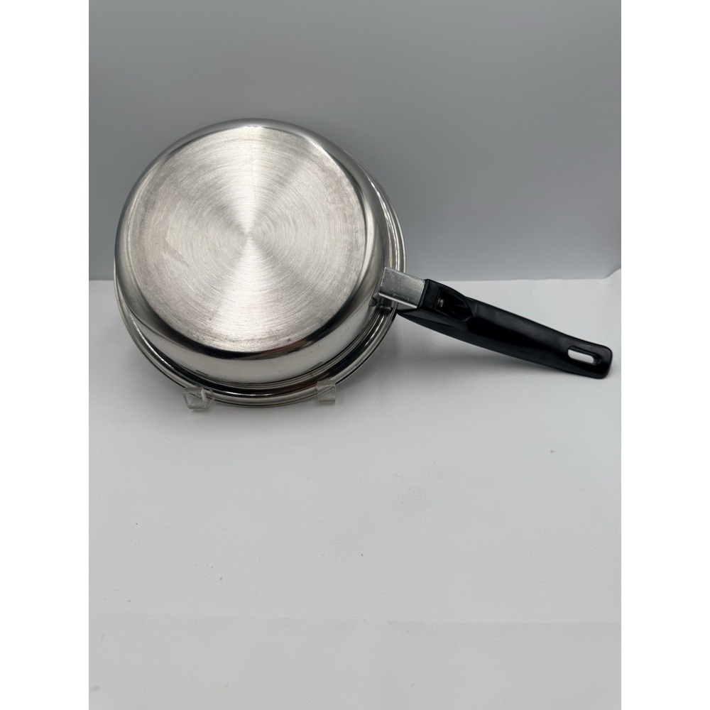 2 pc Flavorite Thermium Multi-Plex Stainless Steel Temp Tone 8.5" Skillet‎ - Picture 6 of 15